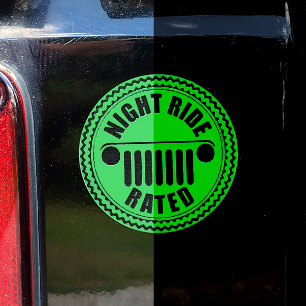 Night Ride Rated Emblem